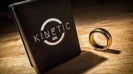 Kinetic PK Ring (Gold) Beveled size 9 by Jim Trainer - Trick - £30.14 GBP