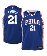 Nike NBA Youth Joel Embiid Philadelphia Sixers Official Swingman Jersey ... - £31.37 GBP