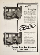 1926 Print Ad Thomas Seat Covers,Auto Tops,Tire Covers Made in Muncie,Indiana - £18.40 GBP