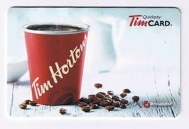 Tim Horton&#39;s 2015 Timcard Gift Card Coffee And Beans No Value - $1.38