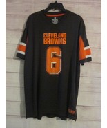 Mayfield #6 Cleveland Browns NFL Brown Football Jersey Adult XL Fanatics - £15.13 GBP