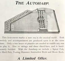 Autoharp Musical Instrument 1894 Advertisement Victorian Stringed Music ADBN1qq - £15.79 GBP
