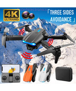 Professional 4K GPS Drone HD Dual Camera Drones 5G WiFi FPV Foldable Qua... - £26.73 GBP