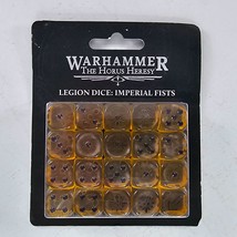 Games Workshop Warhammer The Horus Heresy Legion Dice Imperial Fists 20 pc - £15.72 GBP