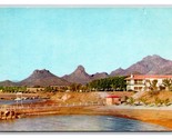 Playa De Cortes Beach View Guaymas Mexico UNP Chrome Postcard Q25 - £4.66 GBP