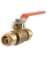 SharkBite 1/2 in. Brass Push-to-Connect Ball Valve - $26.46 CAD