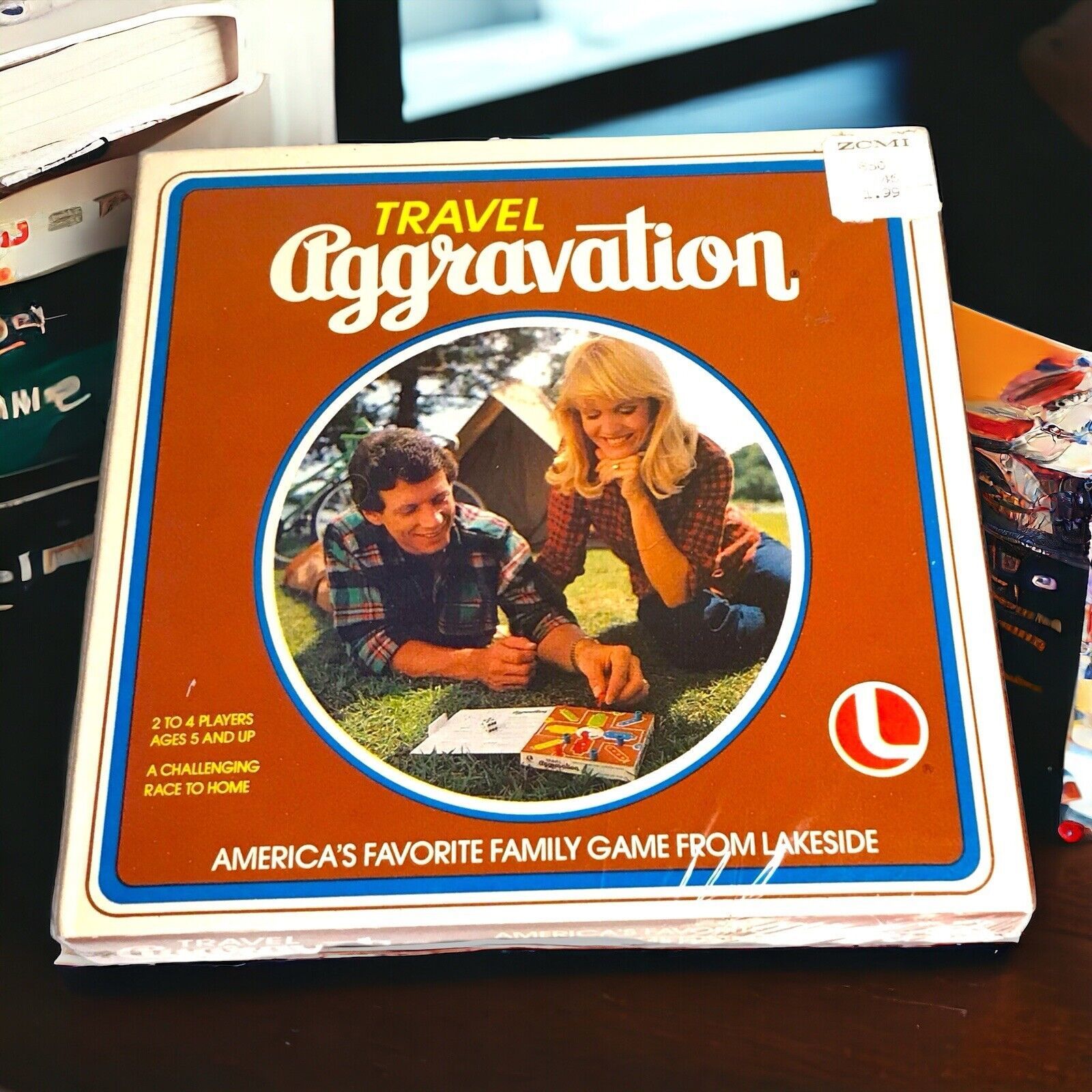 Aggravation Travel Game Vintage Family Favorite Retro Sealed NOS Mini Game - $16.83