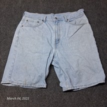 * VTG Levi Strauss 505 Shorts Men 36 Blue Jorts Casual Regular  Fit Deni... - $17.05