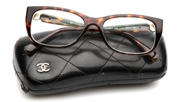 Chanel 3286 c.714 Havana Eyeglasses Frame 53-17-140mm B36mm Italy - £189.90 GBP