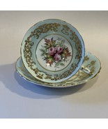 Queen Elizabeth Prin Philip Visit 1957 PARAGON Teacup &amp; Saucer Set Cabba... - £81.11 GBP