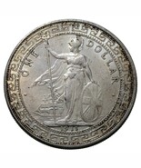 1911 Great Britain $1 Silver Trade Dollar Coin AU Details KM#T5 - $173.24