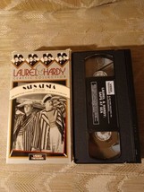 Laurel &amp; Hardy Classic Collection VHS Saps At Sea Black &amp; White 1991 Vintage VTG - £7.81 GBP