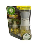Airwick Woodland Pine Essential Oils 2 refills Bonus Warmer Limited Edition - £16.89 GBP