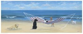 Hammock Tails by Carol Saxe 20"x10" Art Print Poster - $6.93