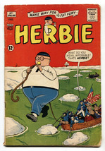 Herbie #1 1964-ACG-1st issue-Ogden Whitney-mermaid-American Flag - £133.48 GBP