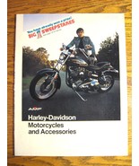 1975 Harley-Davidson Motorcycles &amp; Accessories Brochure, Sportster FLH X... - £27.25 GBP