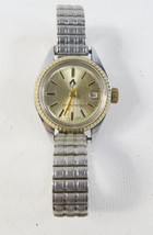 Vintage Woman&#39;s Mechanical Wristwatch Watch Date Antimagnetic Hong Kong ... - $14.24
