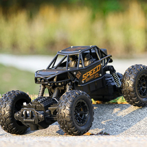 Alloy climbing mountain monster 4WD remote control car toy model 1:16 of... - £20.50 GBP