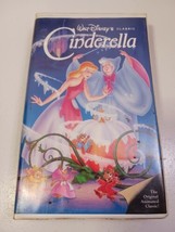 Walt Disney&#39;s Classic Black Diamond Edition Cinderella VHS Tape - £3.88 GBP