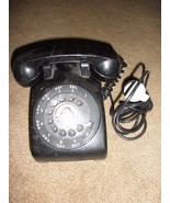 VINTAGE MID-CENTURY BELL/WESTERN ELECTRIC BLACK TELEPHONE - £43.06 GBP