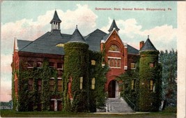 Shippensburg Pennsylvania Ivy Covered Gymnasium State Normal School Post... - £7.01 GBP