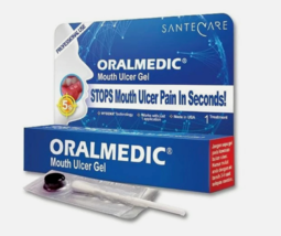 12 Boxes X Oralmedic Mouth Ulcer Gel 1 Treatment Fast Pain Relief USA Ma... - $88.90