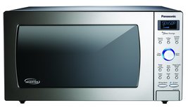 Panasonic NN-SN736B Black 1.6 Cu. Ft. Countertop Microwave Oven with Inv... - $326.84