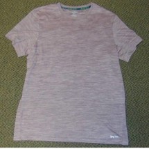 Mens Shirt Short Sleeve Tek Gear Pink DryTek Athletic Tee Shirt-size M - £19.46 GBP