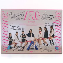 CSR - Sequence : 17&amp; Signed Autographed Promo CD Single Album K-Pop 2022 - $99.00