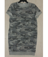 NWT GIRLS GapKids SUPER CUTE GRAY CAMOUFLAGE KNIT DRESS   SIZE XXL - $530.78 MXN