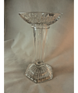 Waterford Crystal Vase Or Pillar Candle Holder Reversible 7.5” Marquis NEW - $51.68 CAD