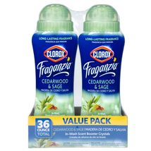 Clorox Fraganzia Laundry Scent Booster Crystals in Linen Scent, Twin Pac... - $11.96