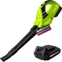 Mueller Ultrastorm Cordless Leaf Blower, 20 V Powerful Motor, Electric Leaf - $55.95