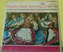 Popular Music From Poland, Vintage LP 12&quot; Record, NICE - $4.94