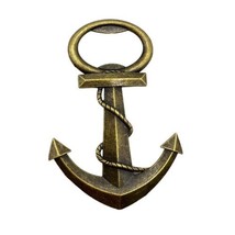 Bronze Bar Anchor Nautical Themed Beer Bottle Opener For Classic Party - $6.76