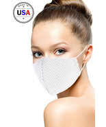 New Cotton Stripe 3d Reusable Face Mask - $13.37 CAD