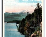 Whiteface Mountain From Pulpit Rock Lake Placid New York UNP WB Postcard... - $2.92
