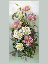 9704.Decoration Poster.Room Wall art.Home decor.Bouquet of Exotic flower roses - £13.45 GBP+