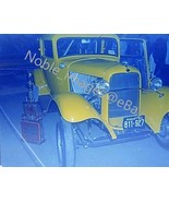 1960s Rod &amp; Custom Show 1932 Ford Front Midwest Color Negative Photo - £7.76 GBP