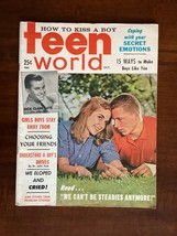 Teen World - October 1959 - Dick Clark, Connie Francis, Frankie Avalon, Fabian - £66.87 GBP