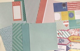 Scrapbooking Paper Lots of 30 12x12&quot; Sheets Set #35 - Cardstock Sheets - £11.88 GBP
