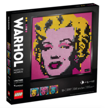 Lego Art Andy Warhol&#39;s Marilyn Monroe 31197 - £110.16 GBP