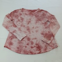 American Eagle Outfitters Soft &amp; Sexy Women&#39;s Peach Blouse Long Sleeve S... - $7.61