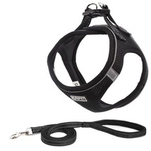 Reflective Mesh Dog Leash And Harness Set - Lightweight And Comfortable Traction - £11.86 GBP+