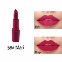 Miss Rose Matte Lipstick - Waterproof Long Lasting Formula - Pink Red - *MARI* - £2.41 GBP