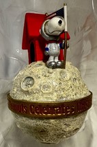 Hallmark Keepsake Peanuts SNOOPY Celebrates NASA&#39;s 50 Years Ornament In Pkg - £34.61 GBP