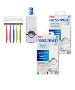 Press 2 Paste Hands-Free Toothpaste Dispenser - $17.81