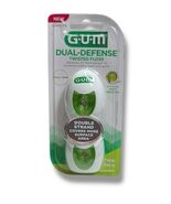 GUM Dual Defense Twisted Floss MINTY GREEN TEA Twin Pack 38.3yd EA - $29.69