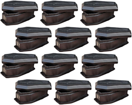 Healifty Mini Halloween Coffin, 12Pcs Mini Coffin Boxes, Halloween Coffin Prop, - £14.70 GBP
