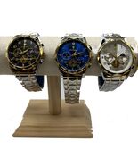 Mens Fashion Luxury Chronograph Quartz, Waterproof Luminous Stainless Steel - $628.22 MXN